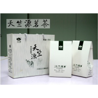 山陽(yáng)縣天竺源茗茶 明前毛尖100g*2袋/盒 高山綠茶