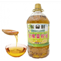 耀州區(qū)長(zhǎng)命村食用油壓榨菜籽油醇香菜籽油5L（10斤）裝