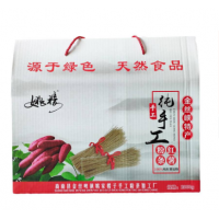 商南縣姚樓純手工紅薯粉條粉絲2000g/盒金絲峽鎮(zhèn)特產